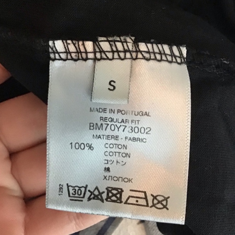 Givenchy Cotton T Shirt Cotton Crewneck Graphic Top - Picture 10 of 12